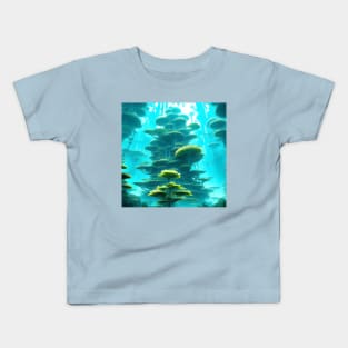 Biopunk tree tower Kids T-Shirt